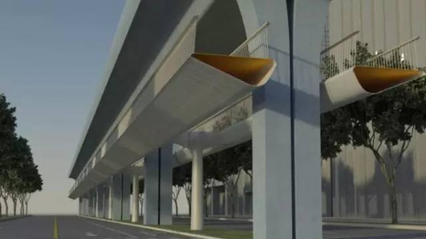 我市將建“空中”自行車道，高空騎車原來是這種feel～