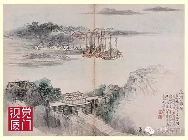 相機沒發明之前，畫師筆下的古樸廈門，每一幅都讓人動容