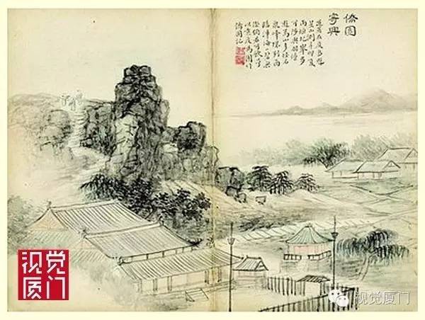 相機沒發明之前，畫師筆下的古樸廈門，每一幅都讓人動容