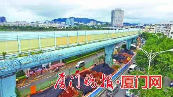 好消息丨春節(jié)前，廈門人就能在空中騎自行車了！