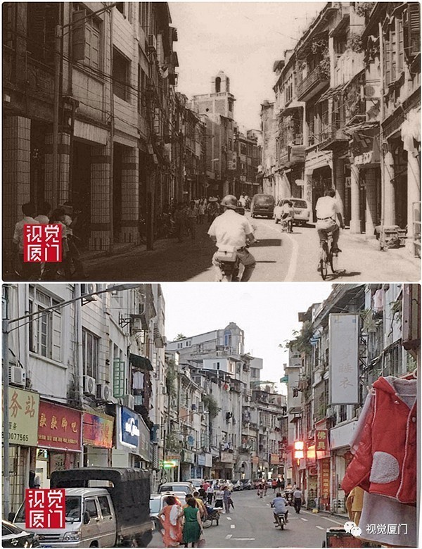 新舊對比|大同路曾是廈門最繁華的商業(yè)街，堪比東京銀座