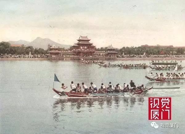 百年前的廈門人，端午節在海上過，外國人也參與！