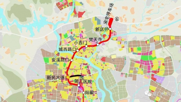解讀|廈門地鐵6號(hào)線線路走向及站點(diǎn)介紹
