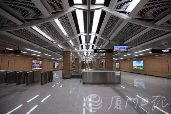 交通要聞丨廈門地鐵1號線首次開放市民體驗，站點內部最新曝光！