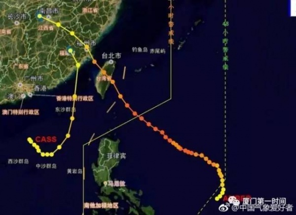 剛剛，“納沙”重創(chuàng)臺灣，登陸風(fēng)力13級！明早或提前登陸福建！廈門將迎來狂風(fēng)！暴雨！巨浪！